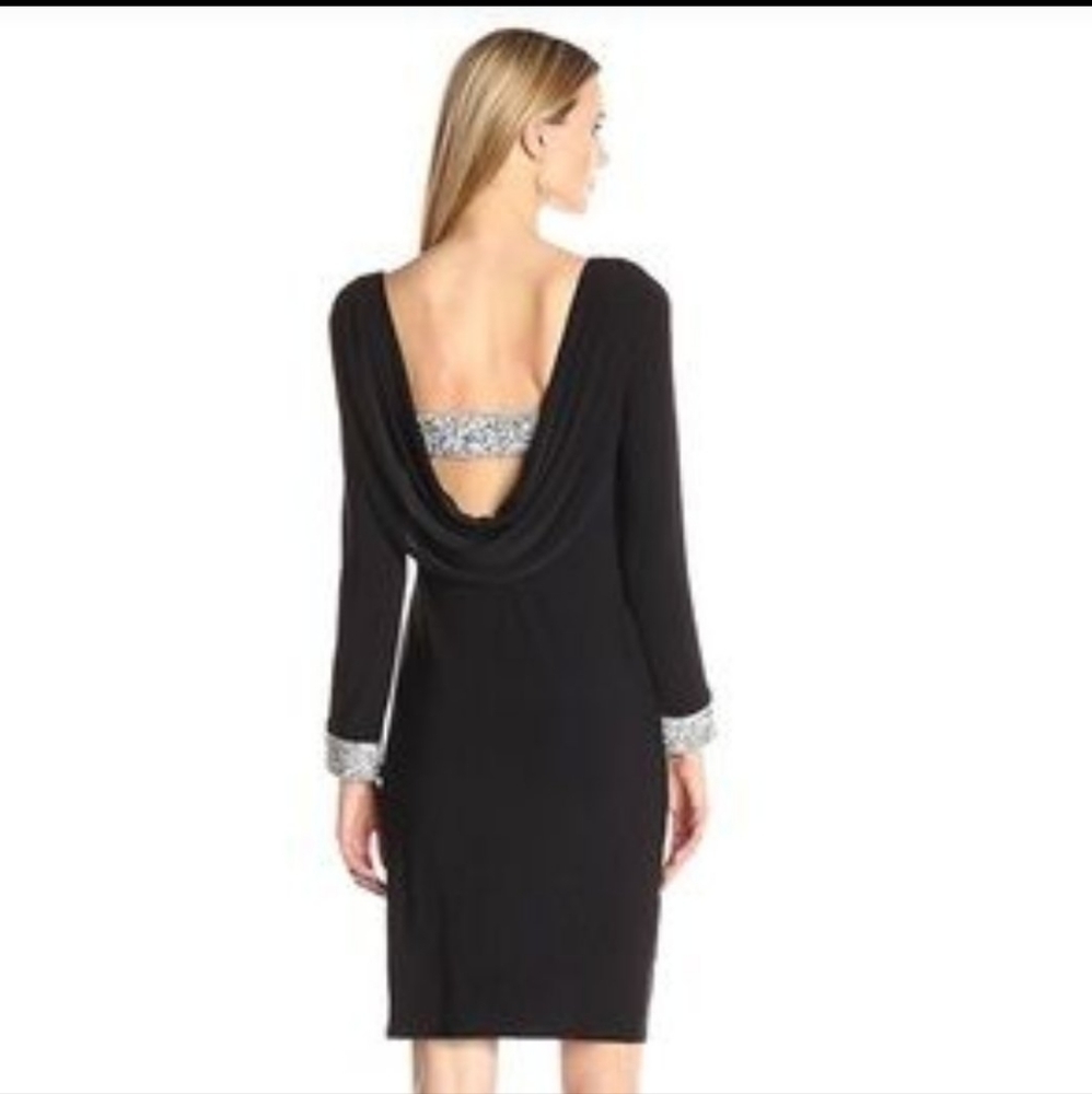Marina Dark Navy Classy Dress